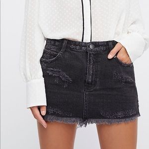 Free People mini skirt